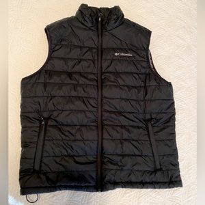 Columbia Black Men’s Large Omni-Heat Puffer Vest